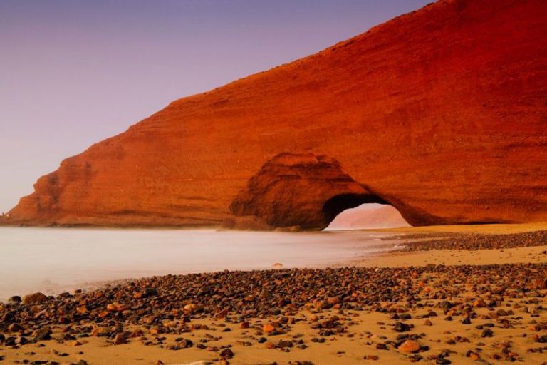 شاطئ ليجزيرا أحد أجمل شواطئ المغرب