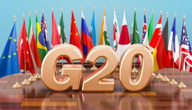 أعلام دول مجموعة العشرين - أرشيفية
