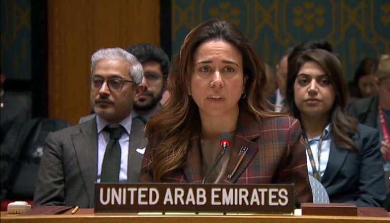 السفيرة لانا زكي نسيبة المندوبة الدائمة لدولة الإمارات لدى الأمم المتحدة
