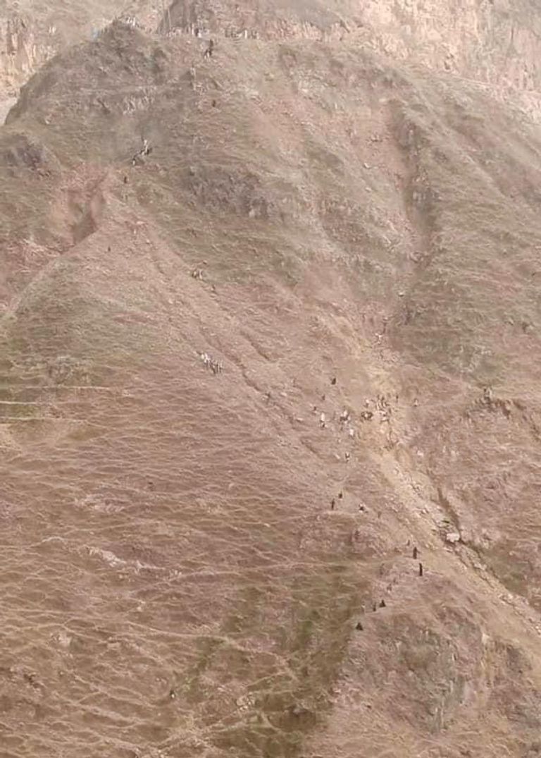 عشرات المواطنين هرعوا إلى موقع الحادث