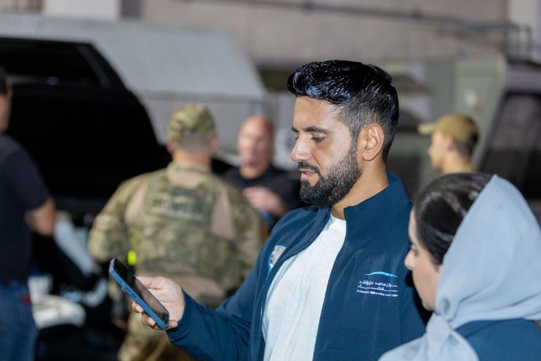 فريق مركز محمد بن راشد للفضاء