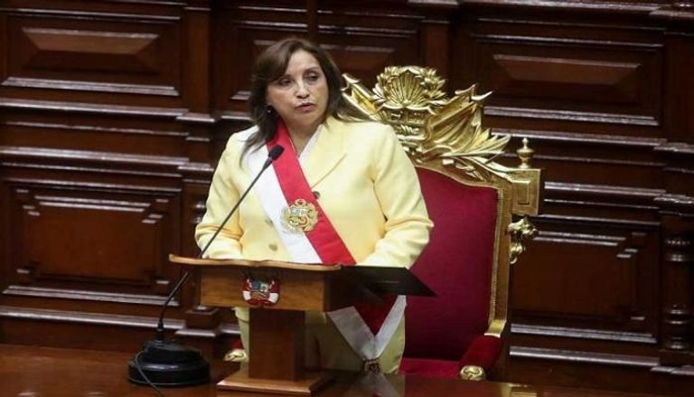 رئيسة بيرو دينا بولوارتي - أرشيفية