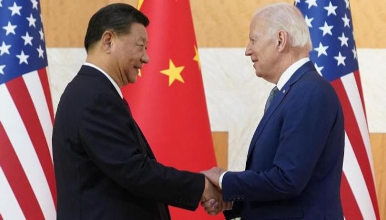الرئيسان الأمريكي جو بايدن والصيني شي جين بينغ