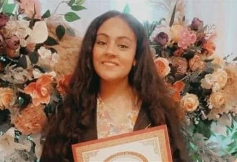 الطالبة المصرية رودينا