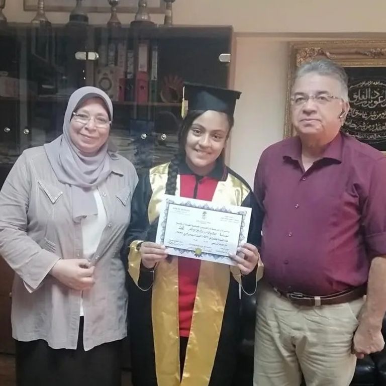 الطالبة المصرية رودينا