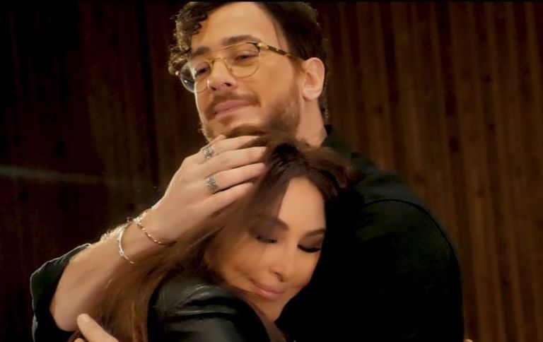 سعد لمجرد وإليسا