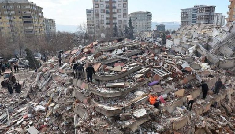 الزلزال خلف دمارا واسعا في تركيا