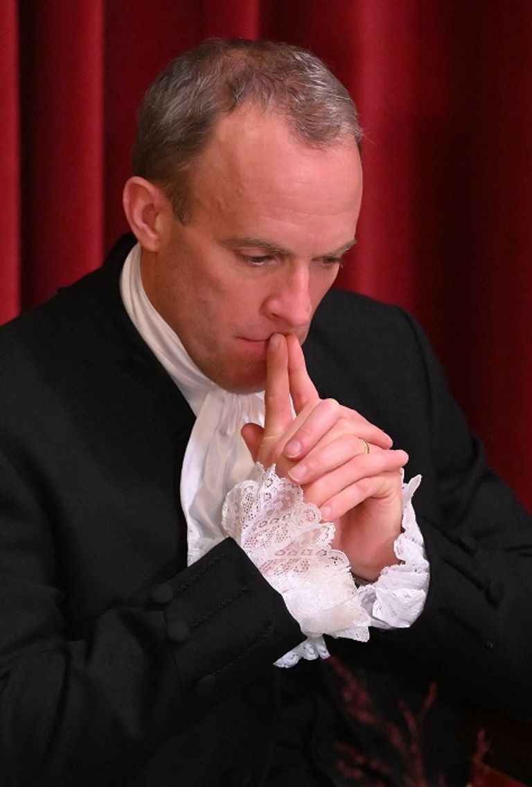 دومينيك راب وزير العدل نائب رئيس الوزراء البريطاني دومينيك راب وزير العدل نائب رئيس الوزراء البريطاني