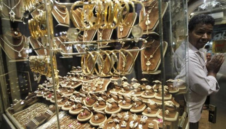 محل لبيع الذهب في العاصمة المصرية - أرشيفية  