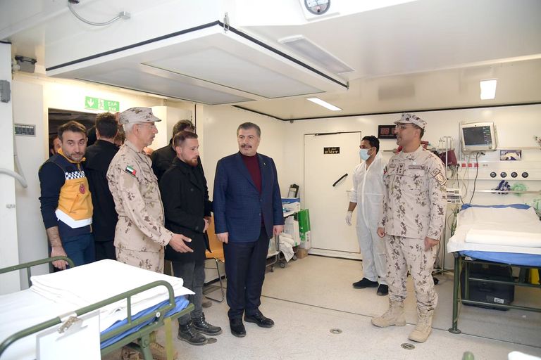 جانب من الزيارة