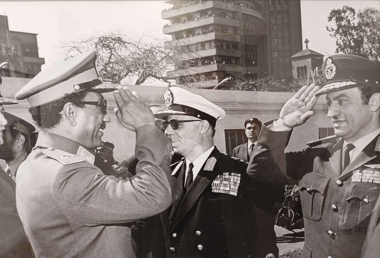 الرئيس المصري الراحل محمد أنور السادات