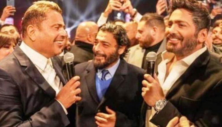 تامر حسني وعمرو دياب