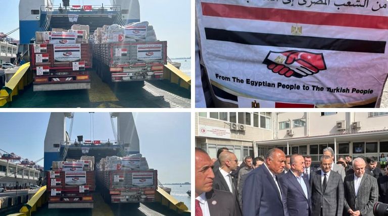 مصافحة السيسي لأردوغان في قطر - أرشيفية