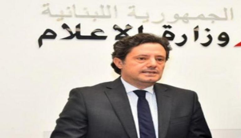 زياد مكاري وزير الإعلام في لبنان
