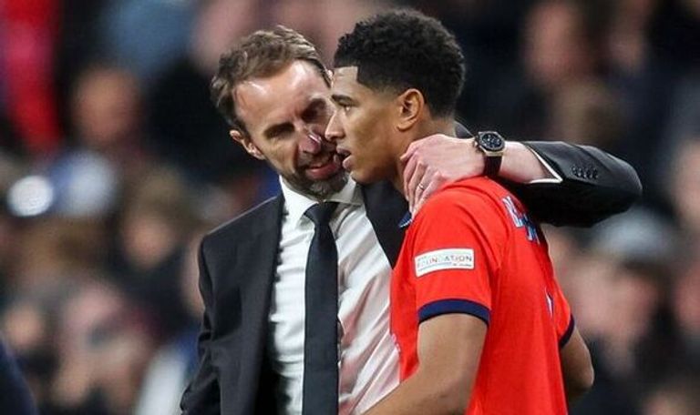 جاريث ساوثجيت وجود بيلينجهام