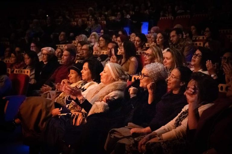 لطفي بوشناق رفقة وزيرة الثقافة التونسية حياة قطاط