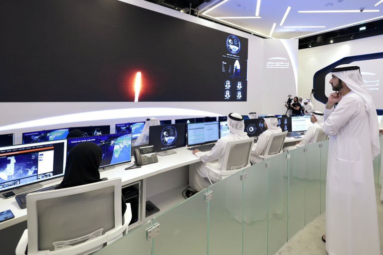 إطلاق أطول مهمة فضائية في تاريخ العرب إطلاق أطول مهمة فضائية في تاريخ العرب