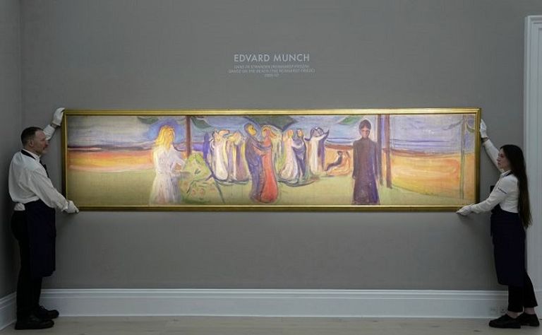 لوحة "مورناو مع كنيسة 2"