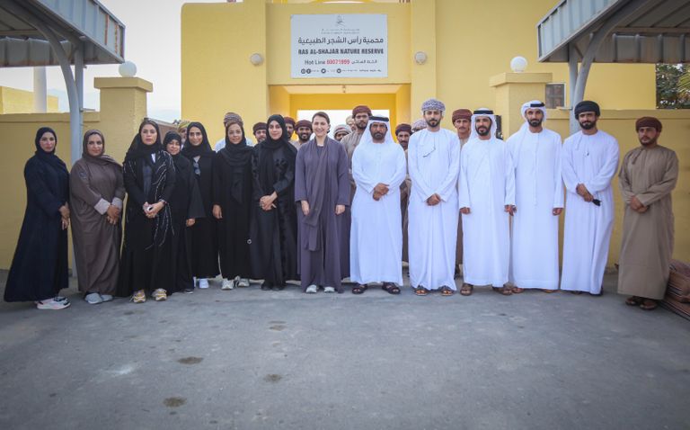 جانب من مراسم توقيع مذكرة التفاهم في المجال البيئي