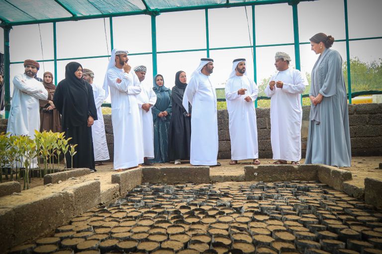 جانب من مراسم توقيع مذكرة التفاهم في المجال البيئي