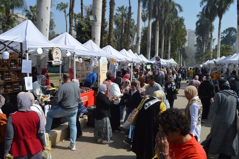 جلنب من معروضات مهرجان القاهرة للتمور