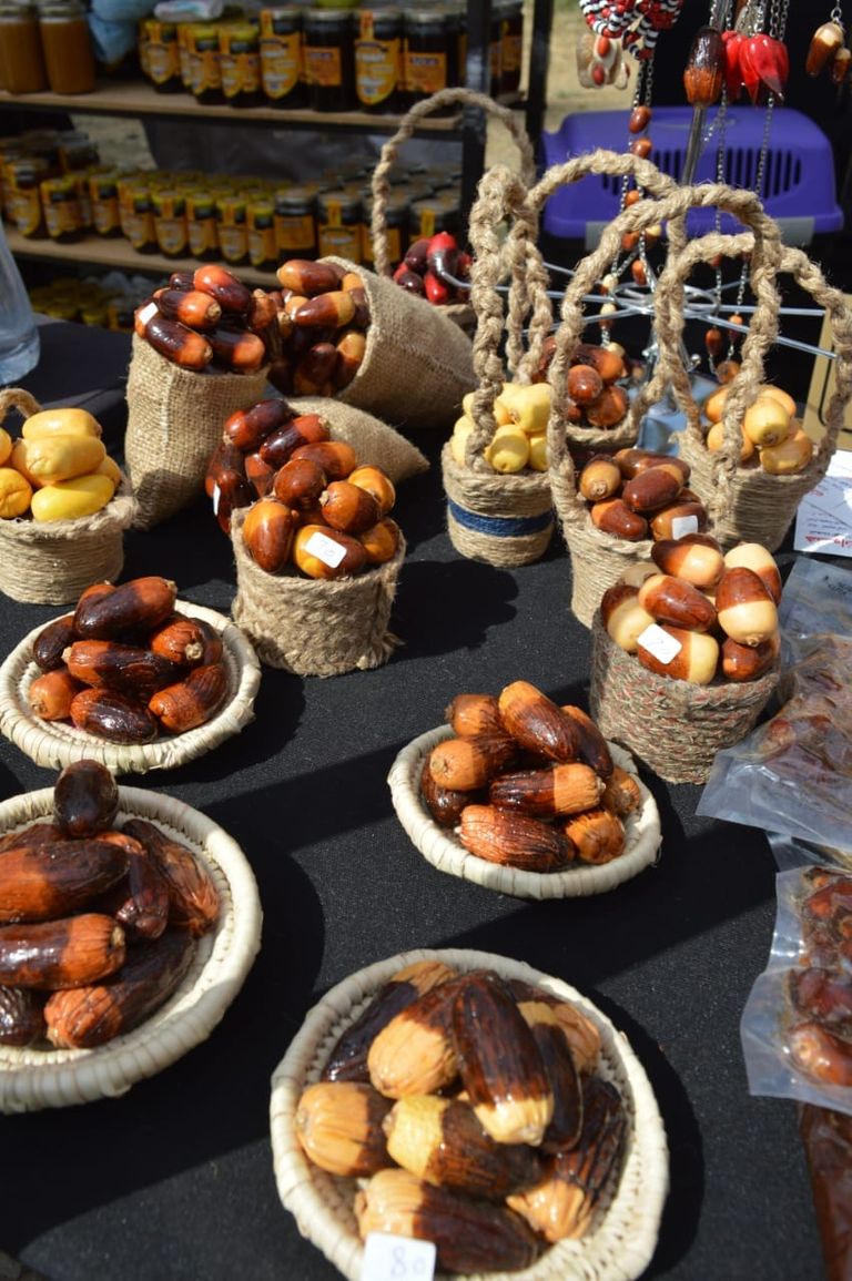 جلنب من معروضات مهرجان القاهرة للتمور