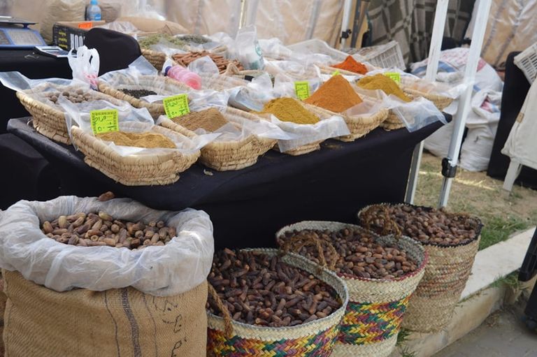 جلنب من معروضات مهرجان القاهرة للتمور