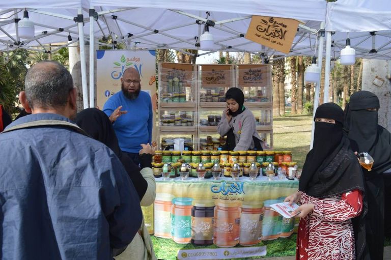 جلنب من معروضات مهرجان القاهرة للتمور