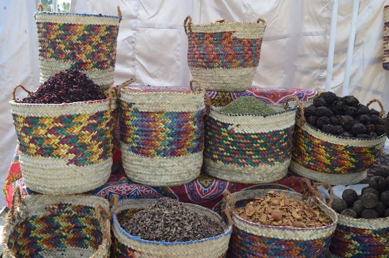 جلنب من معروضات مهرجان القاهرة للتمور