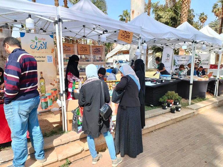 جلنب من معروضات مهرجان القاهرة للتمور