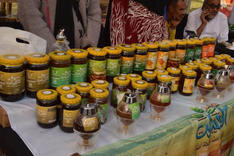 جلنب من معروضات مهرجان القاهرة للتمور