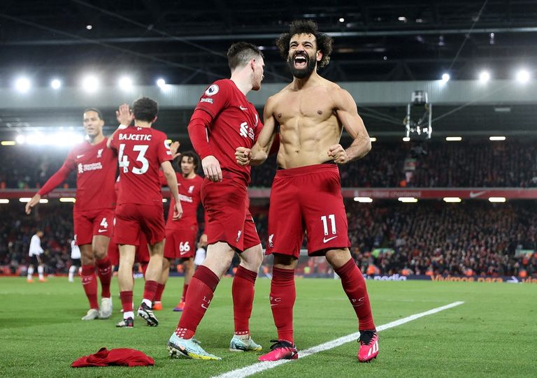 محمد صلاح نجم ليفربول ضد مانشستر يونايتد 