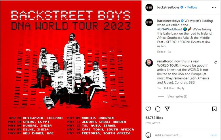 فرقة باك ستريت بويز الأمريكية