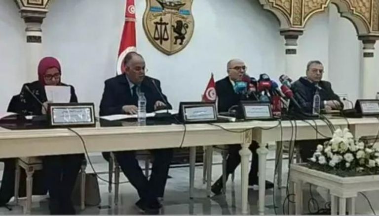 وزير الخارجية التونسي خلال المؤتمر الصحفي
