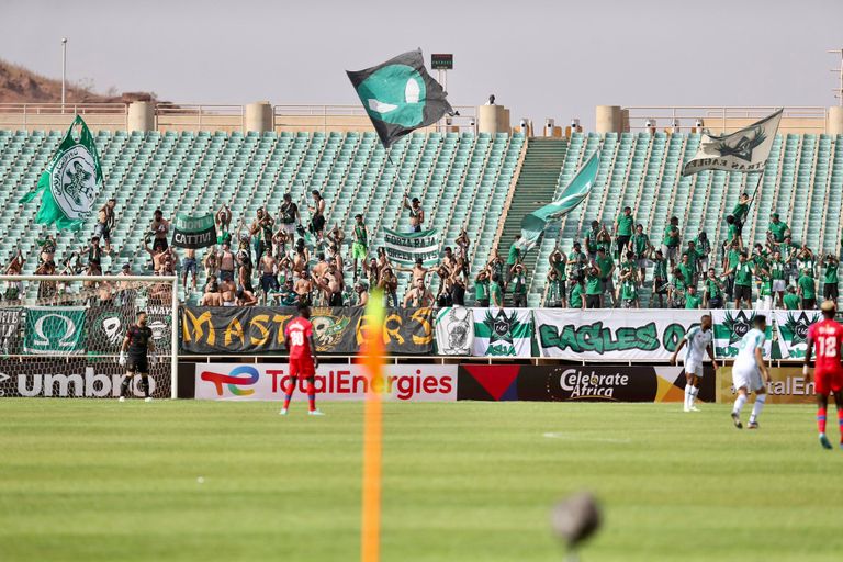 جماهير الرجاء في مباراة حوريا الرجاء يفوز على حوريا بدوري أبطال أفريقيا