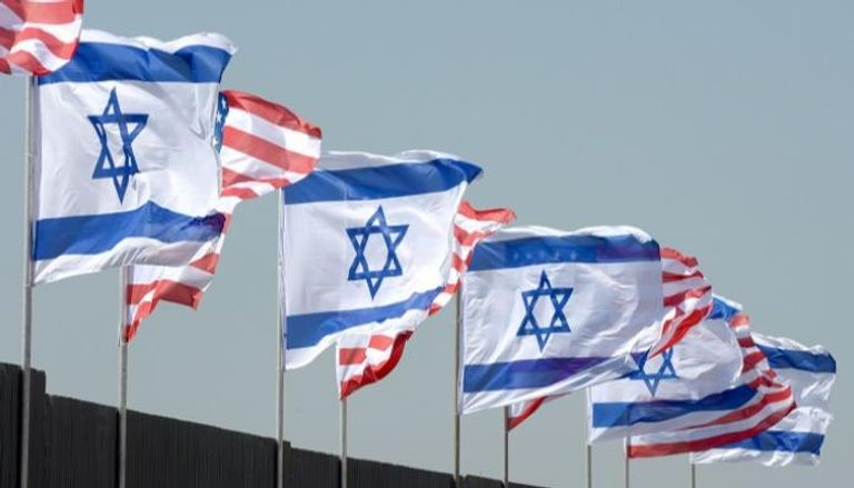 أعلام إسرائيل والولايات المتحدة - أرشيفية