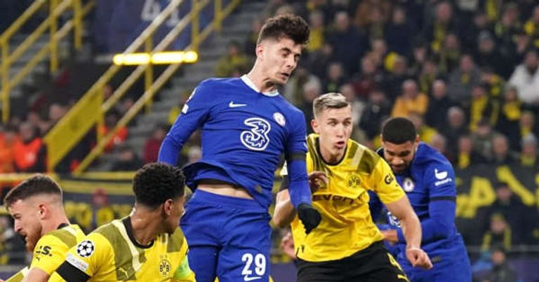 تشيلسي وبروسيا دورتموند تشيلسي وبروسيا دورتموند