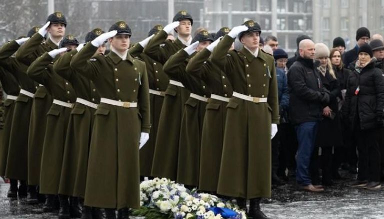 جنود في إستونيا