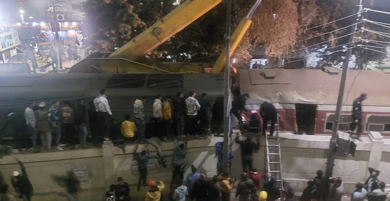 حادث قطار قليوب