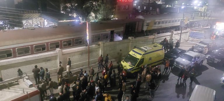 حادث قطار قليوب