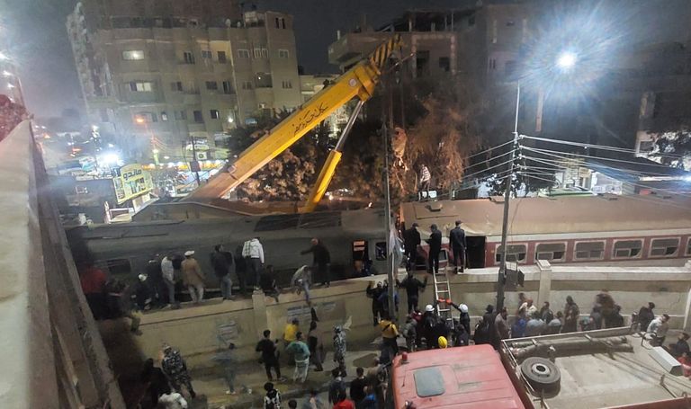 حادث قطار قليوب