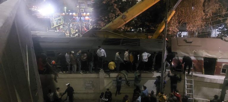 حادث قطار قليوب