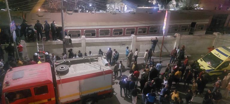 حادث قطار قليوب