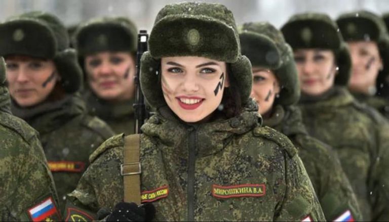 جنديات روسيات