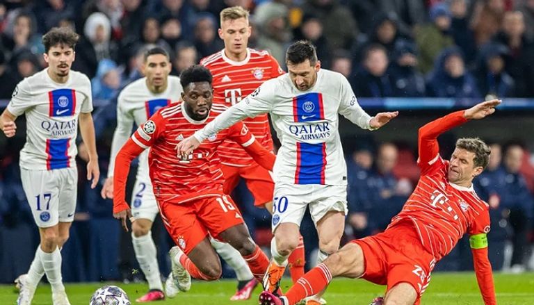 مولر وميسي توماس مولر وليونيل ميسي