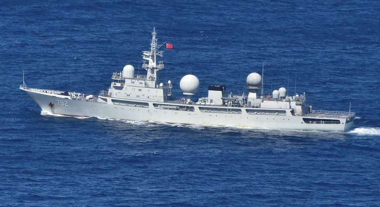 صواريخ صينية خلال عرض عسكري 