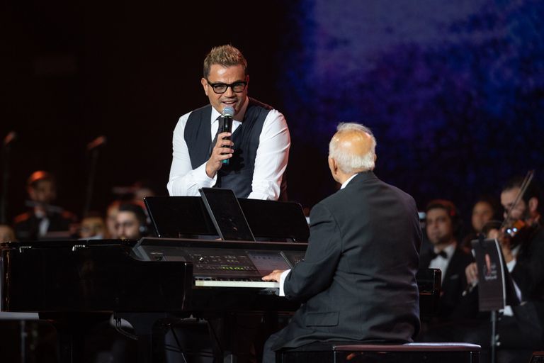 عمرو دياب وهاني شنودة