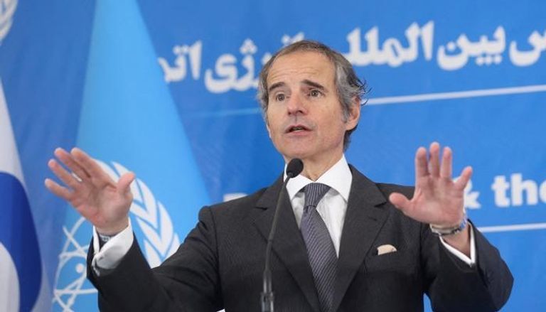 رافائيل غروسي المدير العام لوكالة الطاقة الذرية جانب من مفاوضات سابقة بشأن الملف النووي الإيراني