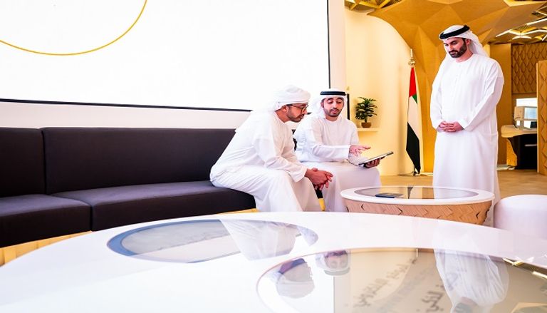 جانب من إطلاق مشروع "البعثة الذكية" مشروع جديد يقدم خدمات قنصلية بدون تدخل بشري