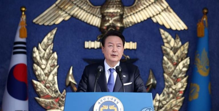 الرئيس الكوري الجنوبي يون سيوك يول 